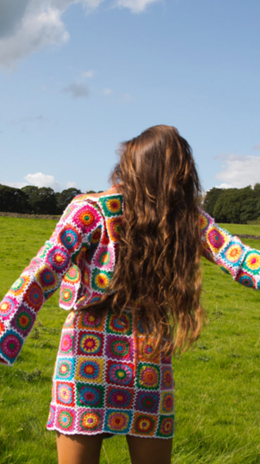 Tutti Frutti Granny Square Cardigan