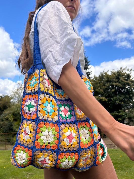 Granny Square Tote Bag