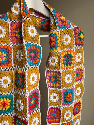 Mimi Tutti Frutti x Lazy DAiSY chunky scarf with tassels