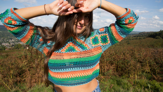 Ziggy cropped Jumper in Hygge