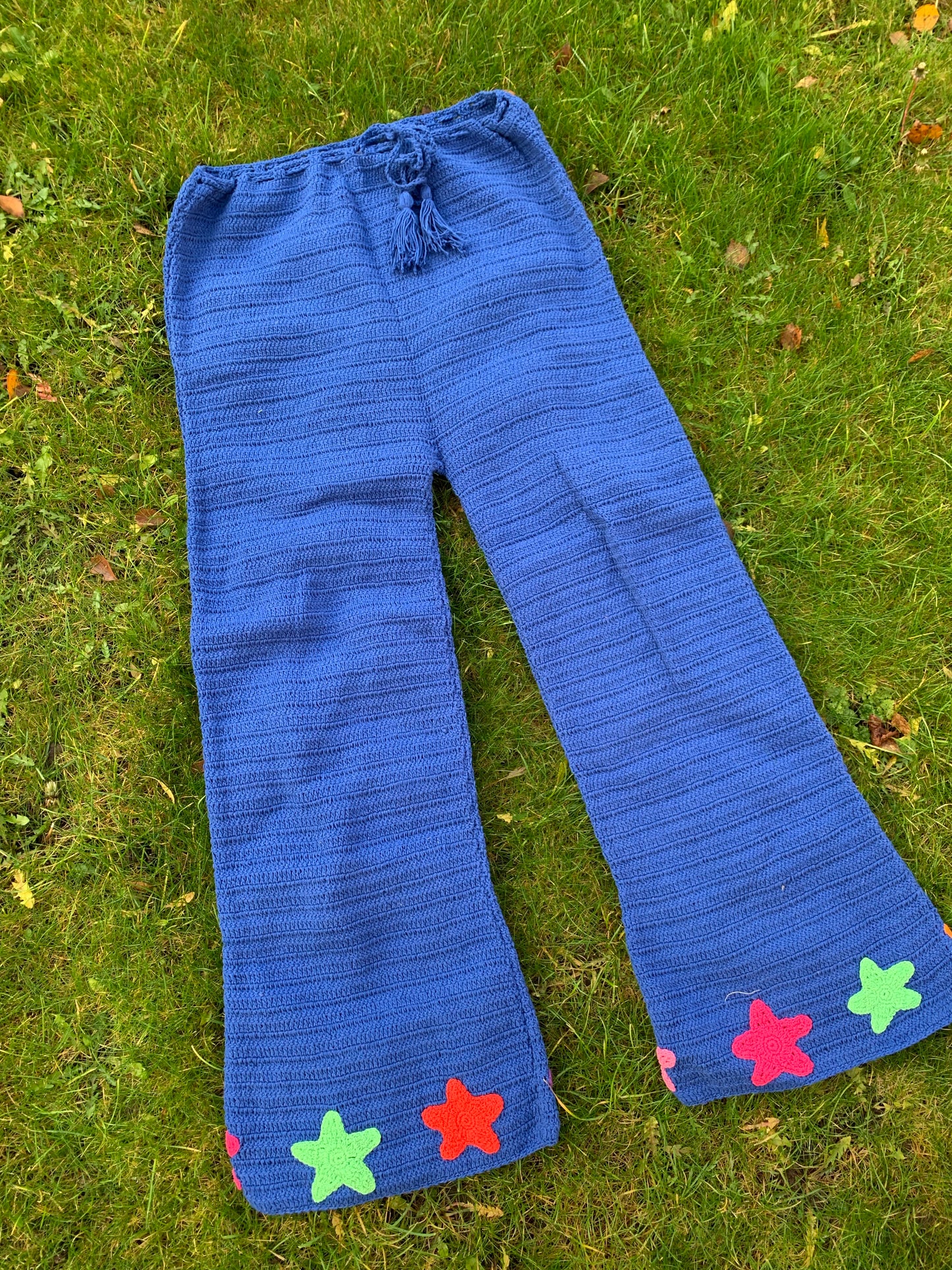 Stardust Multicoloured Crochet Star Flares